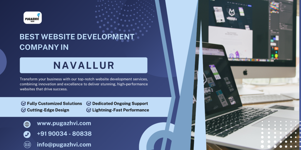 Best Website Development Company in Navallur – Pugazhvi Technology