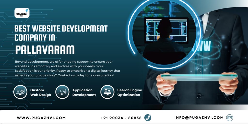 Best Website Development Company in Pallavaram – Pugazhvi Technology